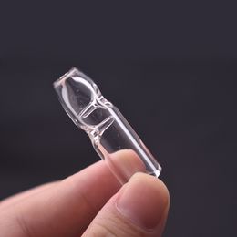 1.5inch OD 12mm Smoking Accessories Mini Glass Philtre Tips for Hookahs Dry Herb Tobacco Rolling Papers Thick Pyrex Glass Pipes Wholesale Cheapest