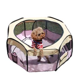 kennels pens Nordic Minimalist Oxford Cloth Outdoor Dog Houses Pet Delivery Room Outdoor Tent Dog Kennels Cat Litter Closed House for Dogs 220912