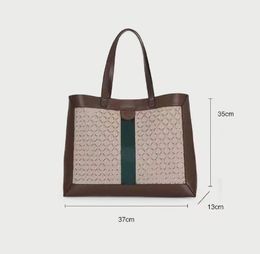 Classic Printing Shopping Bags Totes Leather Large Capacity Womens Commerce Handbags Fashion Leisure Designer Women Shoulder Bag Handbag Wallet