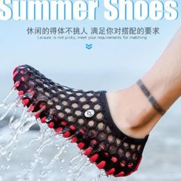 Sandals Summer Men's Dongdong Breathable Ins Trend Driving Soft Sole Sports Wading Beach Shoes