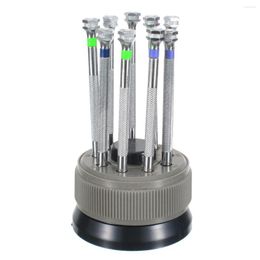 Watch Repair Kits 9 Pcs Precision Screwdriver Set Practical Slotted Metal Screwdrivers Flat Blade For Tool Accessories