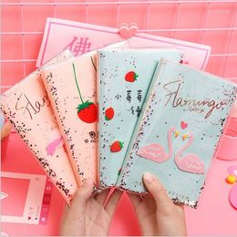 Pretty Flamingo Notebook And Journals Diary Memo Hand Book Paper Weekly Planner School Office Prize Notepad Girls Gift