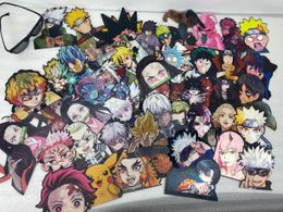 90 designs 3D Motion Stickers Hottest Animes lenticular Waterproof Car Stickers Laptop Wall Decor on Sale