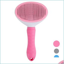 Cat Grooming Grooming Pet Cat Comb To Remove Floating Hair Special Cleaner Brush Artifact Dog Wool Supplies Drop Delivery 2021 Home Ga Dhhto