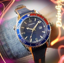 Popular Men Simple Watch Stopwatch Fashion Casual clock Man Fabric Belt Luxury Quartz Movement Calendar Gold Bracelet Watches orologio di lusso
