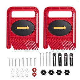 Professional Hand Tool Sets Woodworking Double Feather Loc Board Set Mitre Gauge Slot T Track Woodwork Saw Table Fence DIY Safety Tools