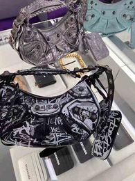 designer bags Bag Handbags Bags Le ca Designer Shoulder Handbag Graffiti Oblique Back Moon Blogger Hot Show Aihj