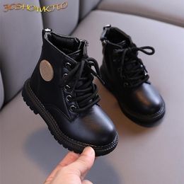 Stivali per bambini scarpe da ragazzo autunno inverno bambini bambini per bambini da bambino neve calda 220909