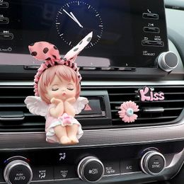Interior Decorations Car Air Outlet Clip Decoration Anime Cute Baby Annie Action Figures Fragrance Auto Accessories Girls Gifts