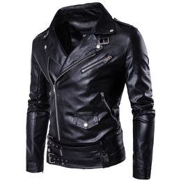 Men's Leather Faux Leather Arrival Leather Jacket Men Autumn Winter Coat Men's Plus-size Jackets 220912