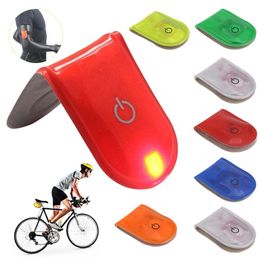 LED Alarm Warning Clip Magnet Light Party Supplies Outdoor Night Running Collar Jogging Lamp With 3 Lights Modes Cycling Running