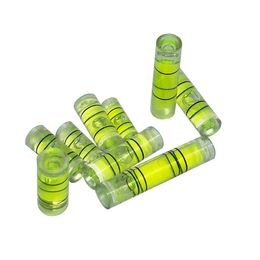 Level Measuring Instruments Plastic Tubular Level Bubble mini spirit level bubble for Photo Frame measurement instrument 9.5x25mm 8x35mm