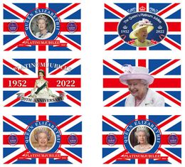 Queen Elizabeth II Flag 3x5FT British Banner 70th Party Decorations Wholesale