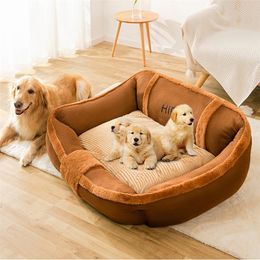 kennels pens Four Seasons General Dog Kennels Spring Large Dog Houses Dog Mat Removable Washable Bite-resistant Pet Supplies 220912