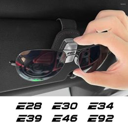 Car Organizer Sunglasses Holder Clip For E46 E90 E91 E92 E93 E60 E61 E62 E70 E87 E39 E28 E30 E34 E36 E53 Interior Tuning Accessories