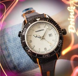 Popular Precision Movement Mens Watches President Clock Wristwatches Nylon Strap Quartz Waterproof Calendar wear-resistant glass simple watch montre de luxe