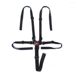 Stroller Parts Harness Dining Baby High Chair Safety Riser Pram Seat Belt Buckle Buggy Pushchair 5 Points Universal Kids