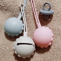 Silicone Baby Pacifier Clips Chain Bracket Nipple Bag Holder For Nipples Baby Shower Gift