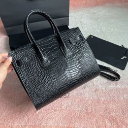 Fashion Luxury Design women snakeskin Organ tote bags mens european handbags large capacity laptop bag high quality Ladies crossbody shoulder rse 2022