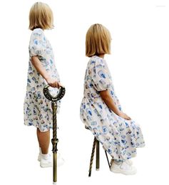 Camp Furniture Portable Folding Aluminum Alloy Cane Seat Adjustable For Take A Walk