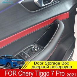 Car Organizer For Chery Tiggo 7 Pro 2022 Front Door Handrail Sort Out Storage Box Salon Interior Decoration Accessories 2Pcs