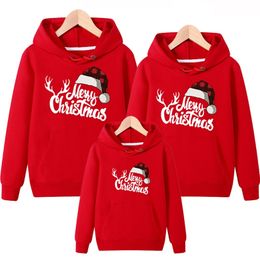 Family Matching Outfits Christmas Sweaters Xmas Pajamas Autumn Cotton Sweatshirts Mommy and Me Clothes Father Mother Kids Baby Family Matching Outfits 220913