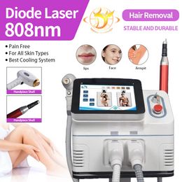 Laser Machine 808Nm Diode Laser Hair Removal Tattoo Remove Permanent Remova Bikini Lazer Alexandrite Depilation Hairs Reduction Machines