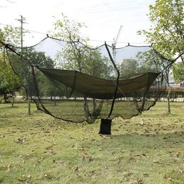 Camp Furniture 2022 Top Net Hammock Outdoor Parachute Camping Hanging Sleeping Bed Swing Portable Double Chair Person Hammocks