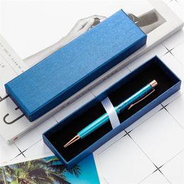 Gift Wrap 10Pcs/Lot Colorful Pen Storage Box Packaging Rectangular Paper Fashion Upscale es 220913