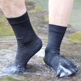 Sports Socks Waterproof Breathable Bamboo Rayon For Hiking Hunting Skiing Fishing Seamless Outdoor Unisex Drop -40