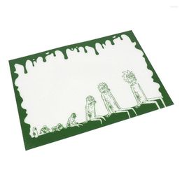 Table Mats Rectangle Silicone Mat Cup Non-Stick Pad Mouse Placemat For Baking Sheet Kitchen Home Office Use