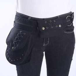 Butt bags Women Vintage Fanny Pack Tactical Multifunctional Photography Waist Bags For Men New Hip-hop Bohemian Style Leg Bag