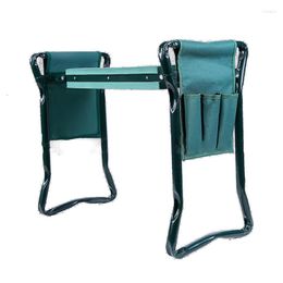Camp Furniture Garden Kneeler And Seat Folding Stainless Steel Stool With Tool Bag EVA Kneeling Pad Gardening Gifts Supply 2022