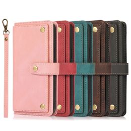 iPhone 14 PU Leather Wallet Cases 9 Crads Slots Flip Protector for Apple 14pro 14plus 14 pro max 13 13pro max 12 12pro 11 11pro X Xs XR 6 7 8plus