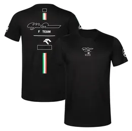 F1 2022 Team T-Shirt Mens Racing Series Sports T-Shirt Summer Plus Size Breathable Quick Dry Top