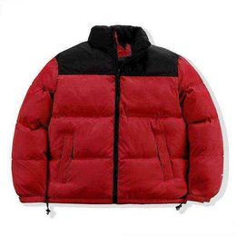 Stil 2022 Lüks Marka Sıradan Parker Pamuklu Ceket Ayakta Yaka Erkek ve Kadın Kış ve Sonbahar Ceketler Kış G220908