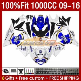 Injection Fairings For SUZUKI GSXR 1000 CC K9 GSXR1000 2009 2010 2011 2012 2013 2014 2015 2016 151No.103 K 9 1000CC GSXR-1000 09 10 11 12 13 14 15 16 OEM Fairing lucky blue blk