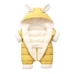 Rompers Autumn Winter obrn Baby Rompers for Baby Girls Cartoon Jumpsuits Kids Overalls For Children Christmas Costume Infant Clothing 220913