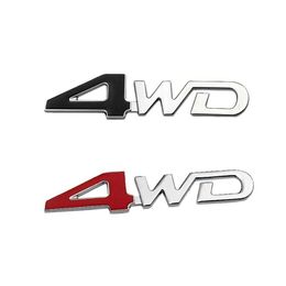 1 Pc Car Stickers Sline Sign 4WD Sticker Fender Decal Emblem Decor Decal