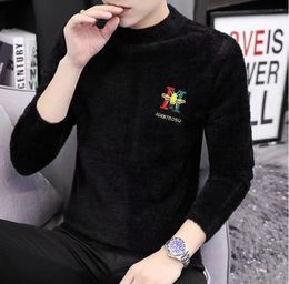 men Sweaters Luxury New Brand Knit Pullover Knitted Sweater Crew Neck Designer Streetwear Casual Jumper Men Clothes