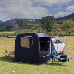 Палатки и укрытия на открытом воздухе задний палаток на крыше семейный кемпинг универсальный внедорожник с тени.
