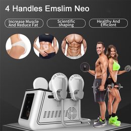 Portable EMSlim Slimming Machine Body Sculpting Shaping Electromagnetic Equipment EMS Muscle Stimulator Fat Burning Muscle Building Butt Hip Lift Device