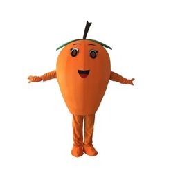 2022 Loquat Mascot Costume Fruit Cartoon Apparel Halloween Birthday Adult Size Adult Mascot Costume Fruit Mascot