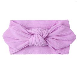 Hair Accessories Toddler Girls Boys Hairband Headband Solid Headwear Stretch Baby Care Tiara Girl Big Bows Nylon