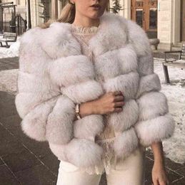 Fur Faux Warm Overcoat Long Seve New Winter Jacket Fluffy Plush 0913h