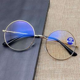 Sunglasses Frames Round Blue Light Blocking Glasses Spectacle Frame Men's Computer Anti Clear Women Eyeglasses
