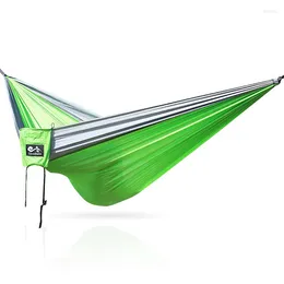 Camp Furniture Portable 300 200 CM Double Parachute Hammock Camping Sleeping Bed. Can Match Your Own Accessories