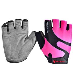 Ski Gloves BOODUN Outdoor summer mountaineering men half finger suitable for ladies children sunscreen riding sports skateboard gym gloves 0909