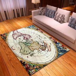 Carpets Nordic Clear 3D Carpet Soft Flannel Sofa Bedroom Area Rugs Modern Home Decor And For Living Room