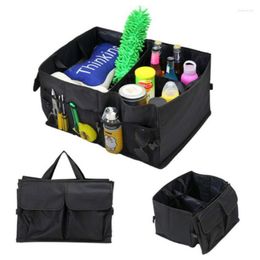 Car Organiser Trunk Large Capacity Folding Storage Bag Durable Waterproof Boot Box For Car/Truck/SUV